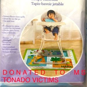 BABIES R US DISPOSABLE CATCH A MESS MATS